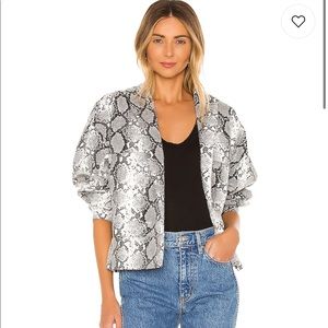 Billie Jacket in Snake